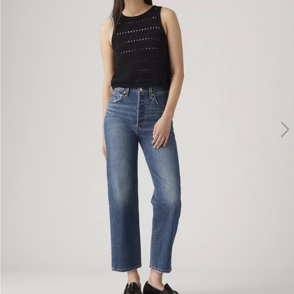 Levi's Ribcage Straight Ankle size 28